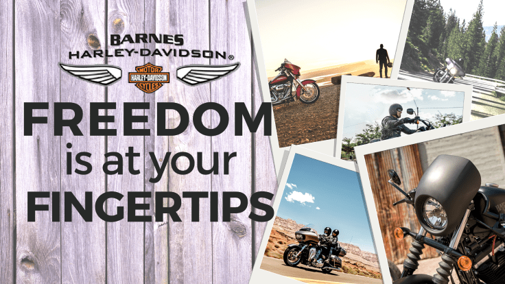 Freedom is at your fingertips